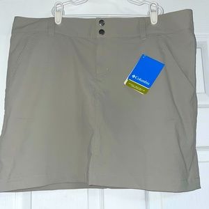 NEW with tags. Size 14 Grey Columbia Active fit skort